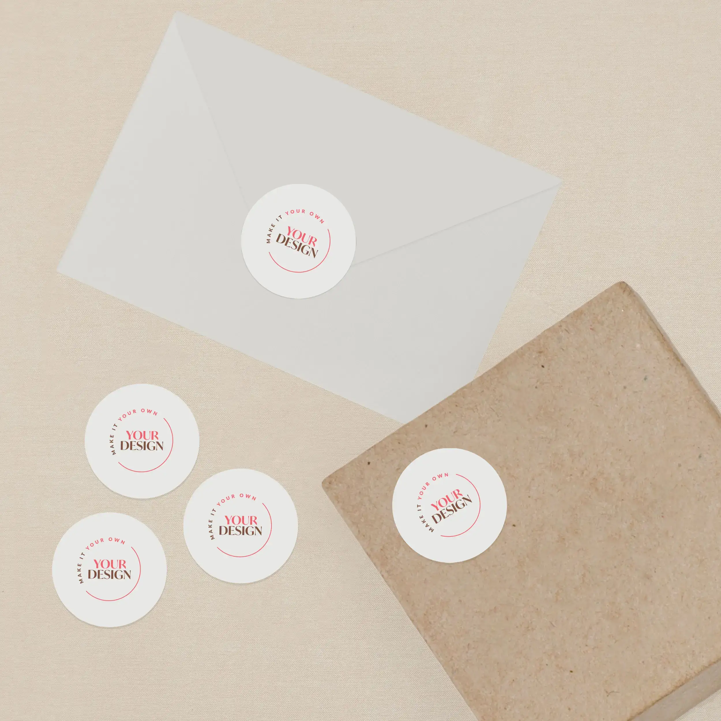 Custom Round Stickers detail 3