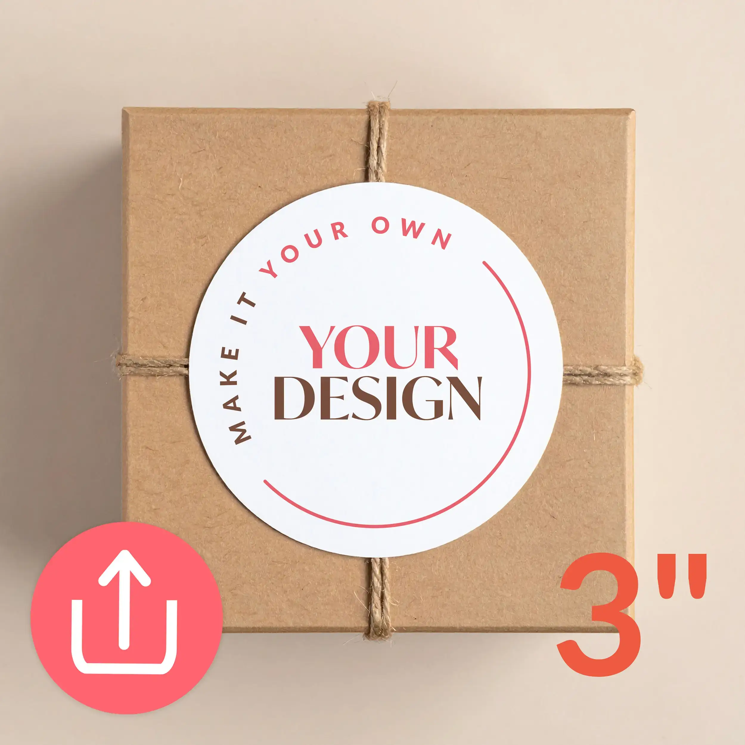 Custom Round Stickers detail 10