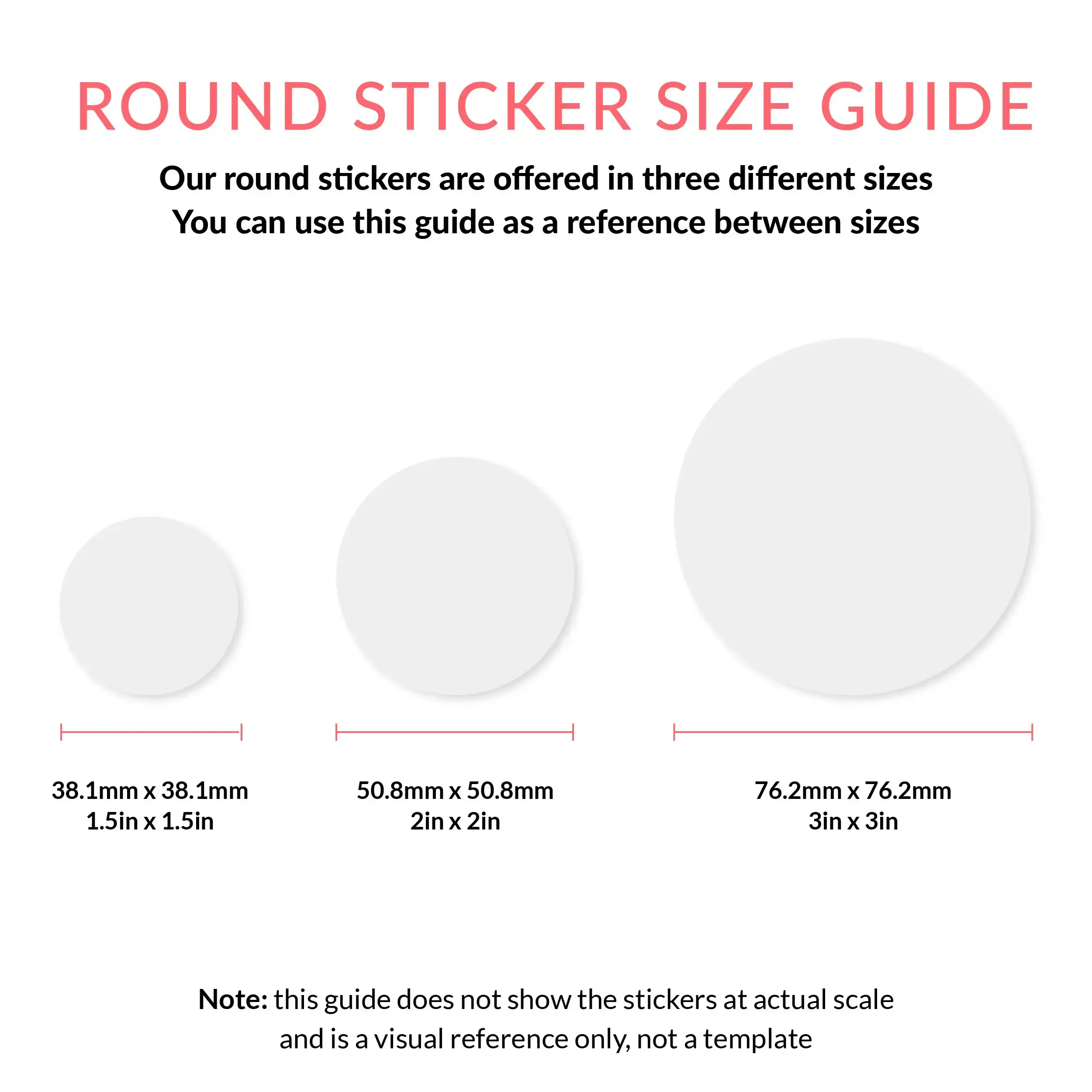 Custom Round Stickers detail 13